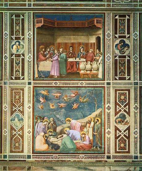 GIOTTO di Bondone Decorative bands china oil painting image